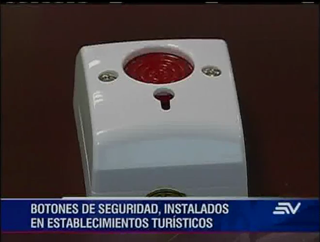 Entidades gubernamentales instalan botones de seguridades en hoteles