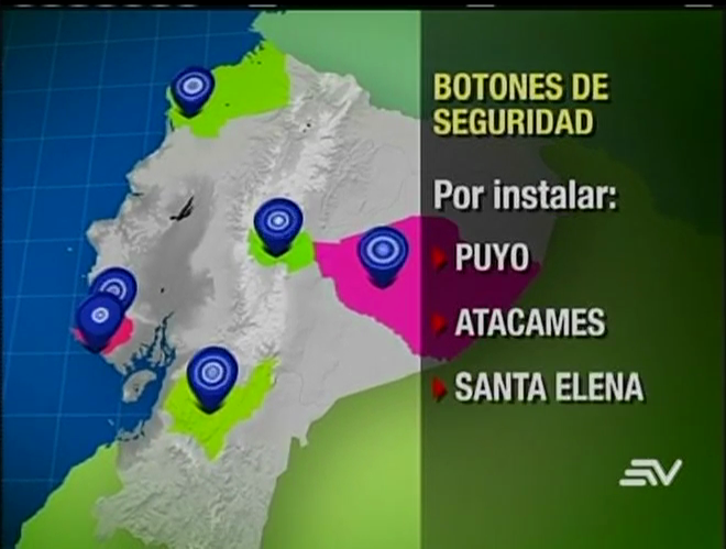 Entidades gubernamentales instalan botones de seguridades en hoteles