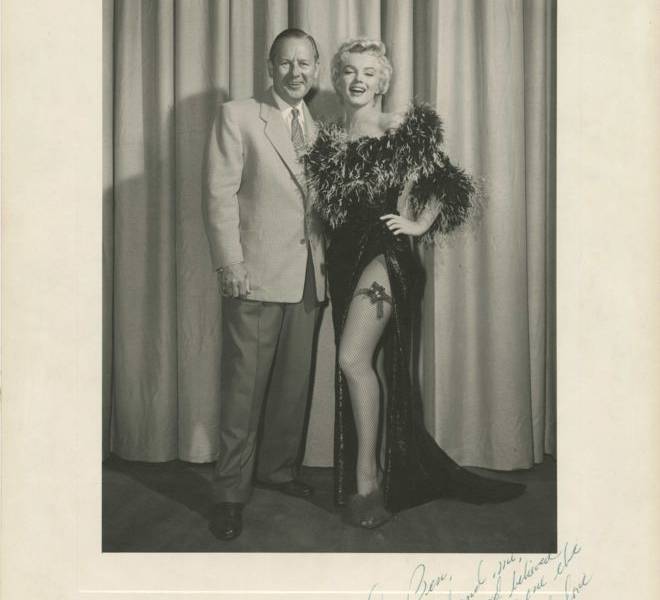 La foto inédita detrás de la historia de cómo Marilyn Monroe dio con su nombre artístico