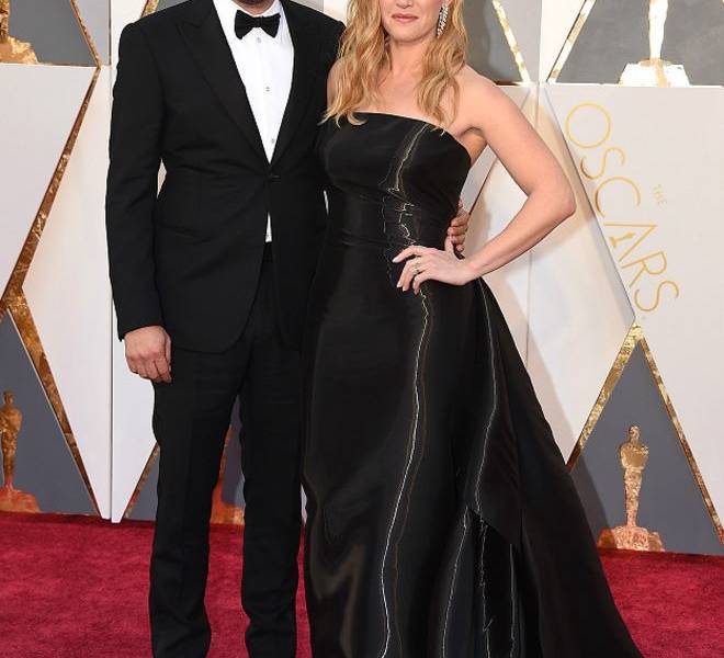 Leonardo DiCaprio y Kate Winslet se reunieron en la alfombra roja de los Oscar.