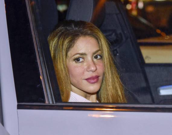 Shakira en una imagen de archivo en Barcelona, España