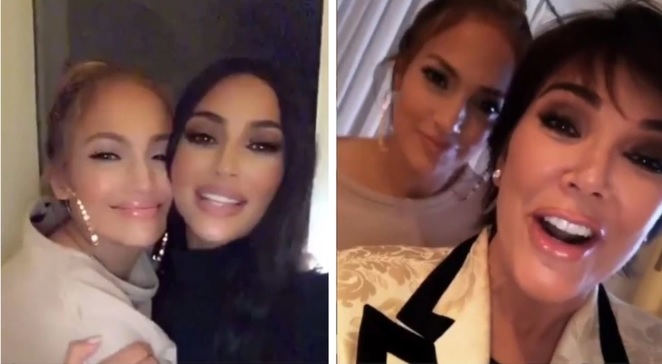 Jennifer López y Kim Kardashian encienden Instagram
