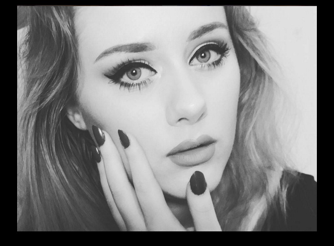 Descubren en Instagram a la doble de Adele