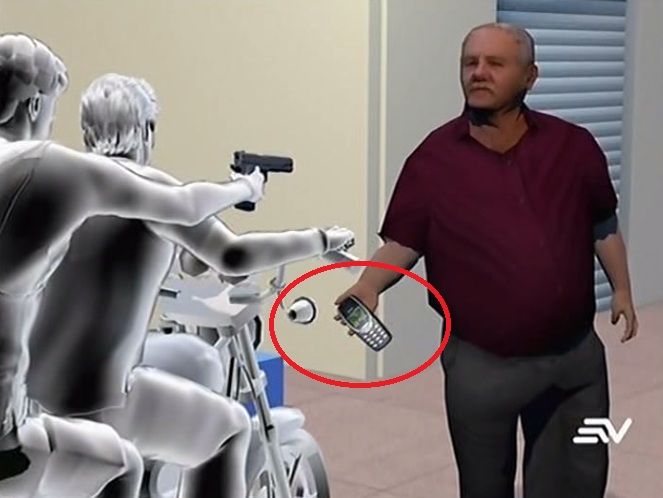 Ladrones disparan a un hombre por tener celular barato