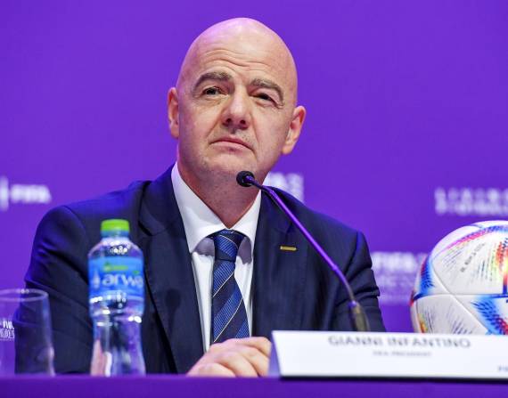 El presidente de la FIFA, Gianni Infantino