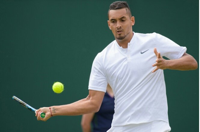 Australiano Kyrgios se retira lesionado de Wimbledon