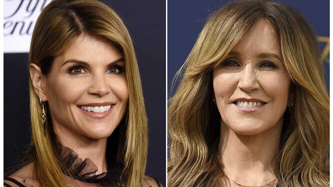 Acusan a Felicity Huffman y Lori Loughlin por escándalo de sobornos