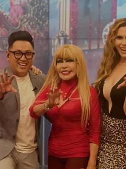 Samantha Grey, Lazito, La Tigresa del Oriente, Gabriela Guzmán, Aura Arce, Lissette Cedeño en una imagen de archivo.