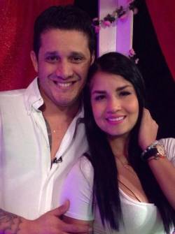 Carlos José Matamoros y Yuleysi Coca en una imagen de archivo.