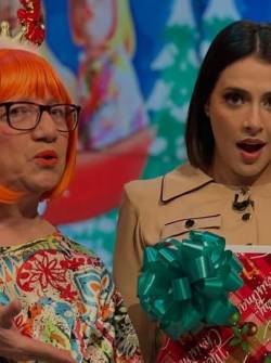 La vecina y Maka Gómez en una imagen de archivo.