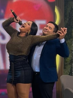 José Urrutia, Lila Flores y Henry Bustamante en una imagen de archivo.
