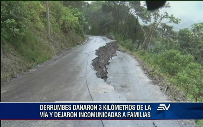 Las lluvias continúan afectando a provincias de la Sierra y Amazonía