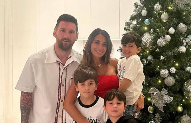 Messi y su 'dulce' navidad en Rosario tras quedar campeón mundial