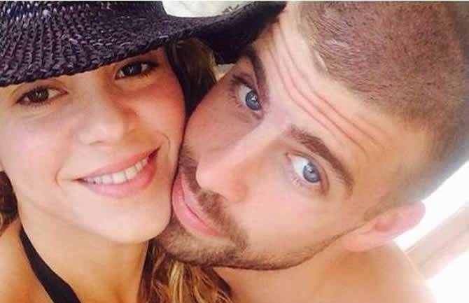 Imagen de archivo de Shakira y Piqué.