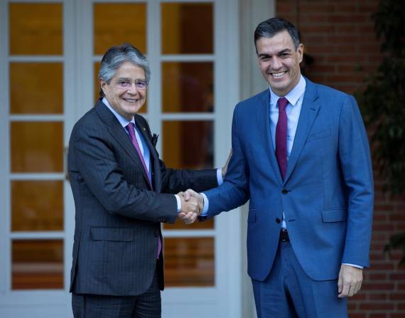 La reunión entre ambos líderes fue este jueves en el Palacio de la Moncloa, en Madrid.