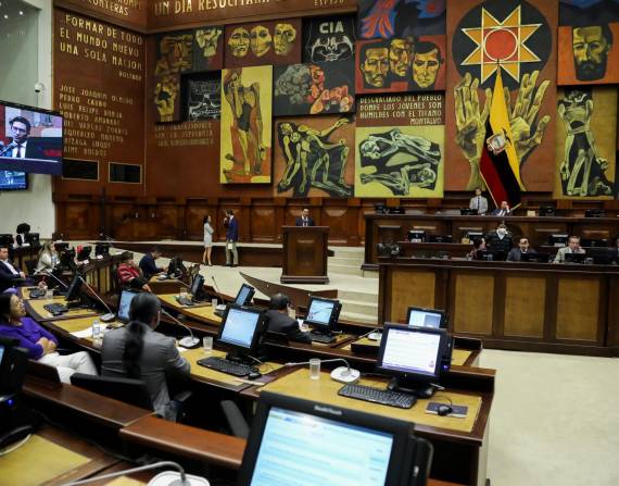 En el debate que se realizó en el Pleno de la Legislatura intervinieron 10 asambleístas.