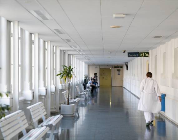 Imagen referencial de un hospital.