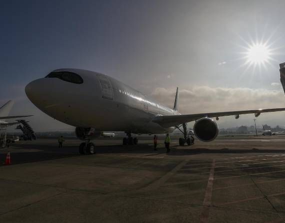 Fotografía de archivo del Aeropuerto Internacional Mariscal Sucre, en Quito (Ecuador).