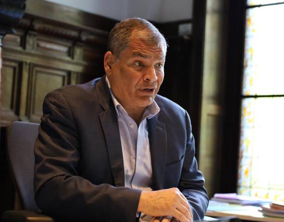 El economista Rafael Correa tiene 59 años y fue presidente del Ecuador en el periodo 2007 - 2017.
