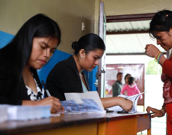 Imagen referencial de un proceso electoral.