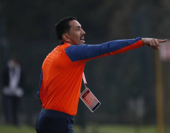 Jimmy Bran, director técnico de la seleccion ecuatoriana de fútbol sub-20.