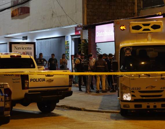 Lugar donde fue asesinado Mario Pineida, futbolista de Barcelona SC.