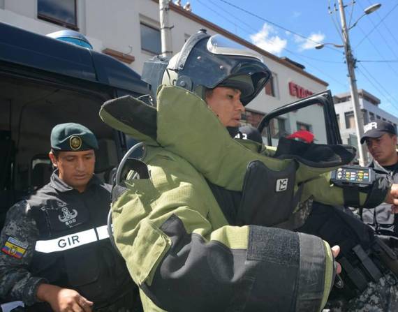 En lo que va del año en Samborondón, Durán pero sobre todo en Guayaquil se han registrado 33 intervenciones antiexplosivos entre amenazas de bomba