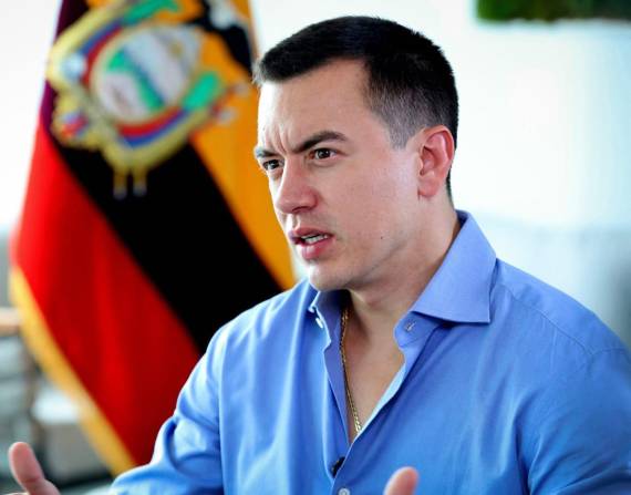 Presidente de Ecuador, Daniel Noboa