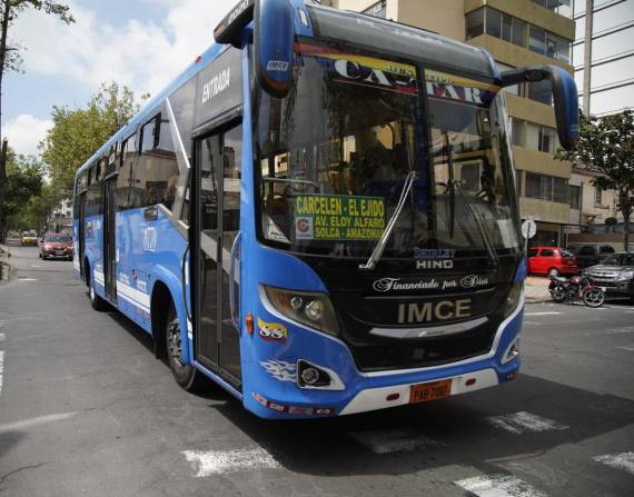Transporte urbano de Quito.