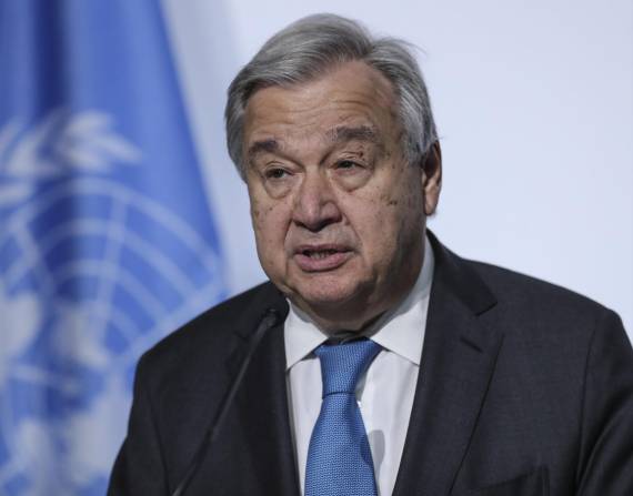El secretario general de la ONU, António Guterres, en una fotografía de archivo. EFE/EPA/MIGUEL A. LOPES
