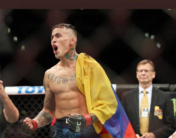 Chito Vera, peleador ecuatoriano en el UFC.