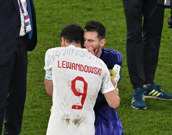Qatar 2022: Se revela lo que Lewandowski le dijo a Messi al final del partido