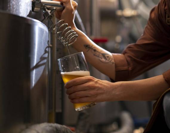 Imagen referencial de una bebida alcohólica.