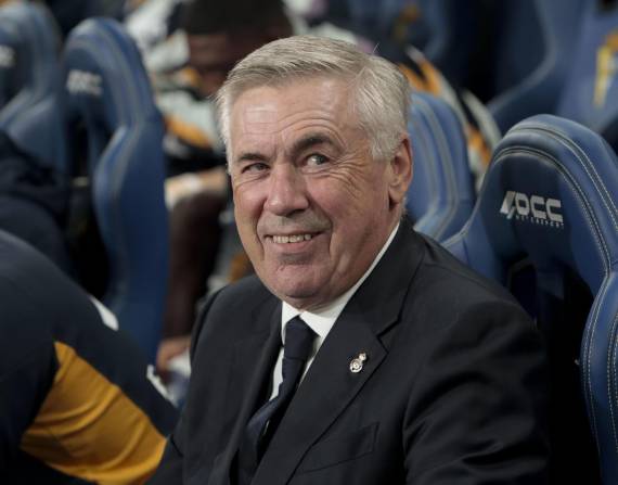 El presidente de la Confederación Brasileña de Fútbol no quiso hablar de la contratación de Carlo Ancelotti, entrenador italiano del Real Madrid.