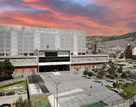 Exteriores de la Asamblea Nacional
