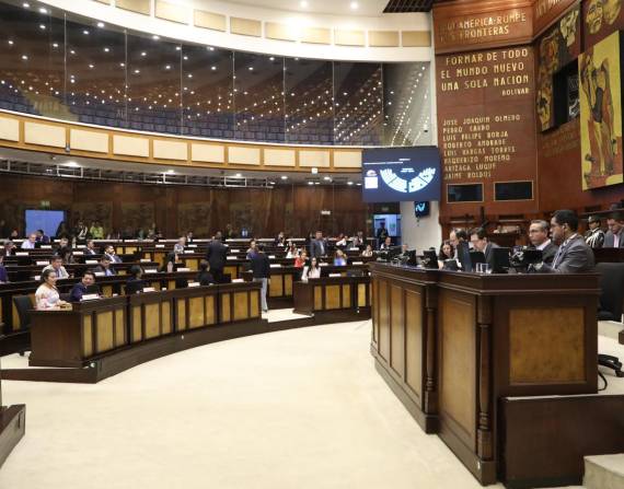 El Pleno del Parlamento.