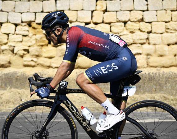 Richard Carapaz es el mejor latinoamericano y ya es séptimo en la general de la Vuelta a España