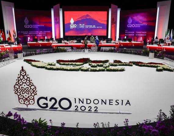 El Grupo de los Veinte (G20) es un foro internacional de gobernantes y presidentes de bancos centrales.