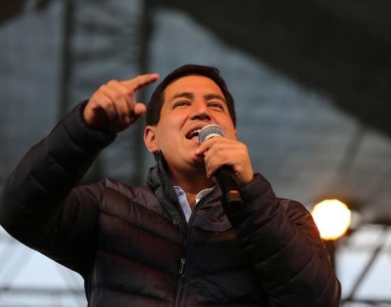 El excandidato a la Presidencia de Ecuador Andrés Arauz en una fotografía de archivo.