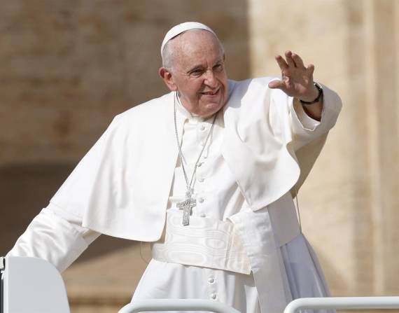 Jorge Mario Bergoglio es el papa número 266 en la historia.