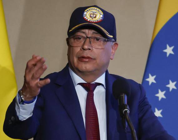 Fotografía de archivo del presidente de Colombia, Gustavo Petro. EFE/ Mauricio Dueñas Castañeda