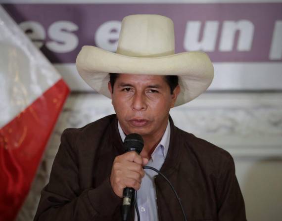 El expresidente peruano Pedro Castillo, en una fotografía de archivo.