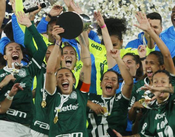 Palmeiras goleó a Boca Juniors y se proclamó campeón de la Copa Libertadores Femenina