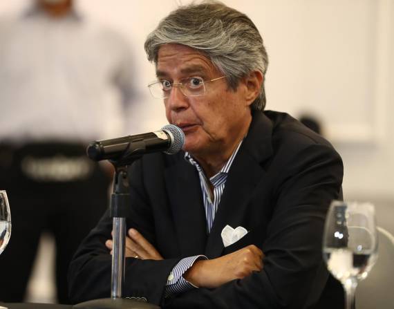 Presidente de Ecuador, Guillermo Lasso, en Quito.