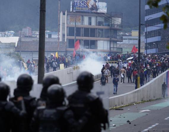 Protestas en Quito