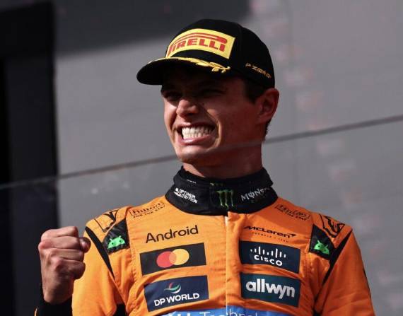 Lando Norris, piloto de McLaren.