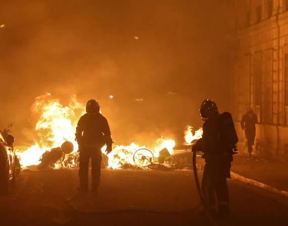 Incendios se han registrado en París