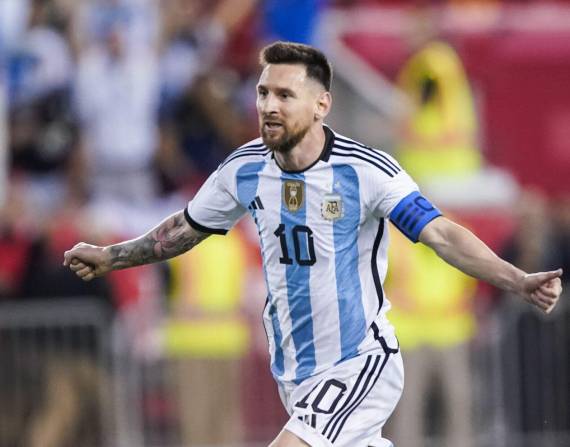 Messi, figura de Argentina.