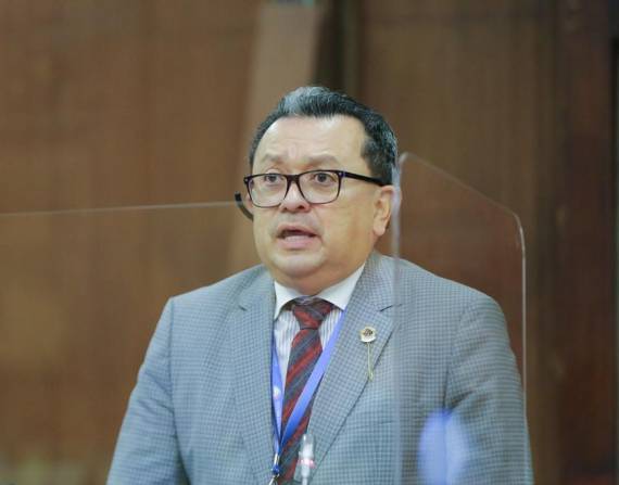 Ricardo Vanegas, asambleísta de Pachakutik.