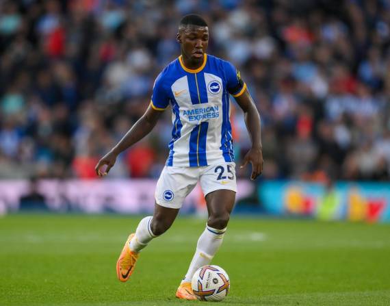 Moisés Caicedo, futbolista ecuatoriano del Brighton de Inglaterra.